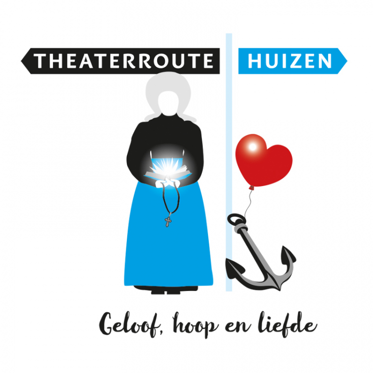 Logo Theaterroute Huizen 2025