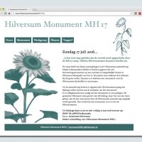 Website monument Hilversum MH17